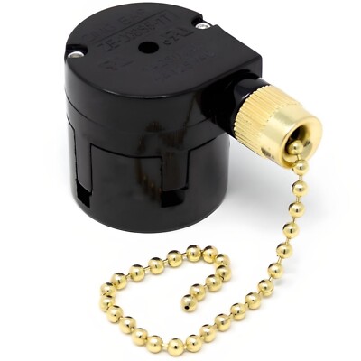 ZE-208S5-1T 4 Speed 5 Wire Pull Switch For Hunter Harbor Breeze Hampton Bay Fan
