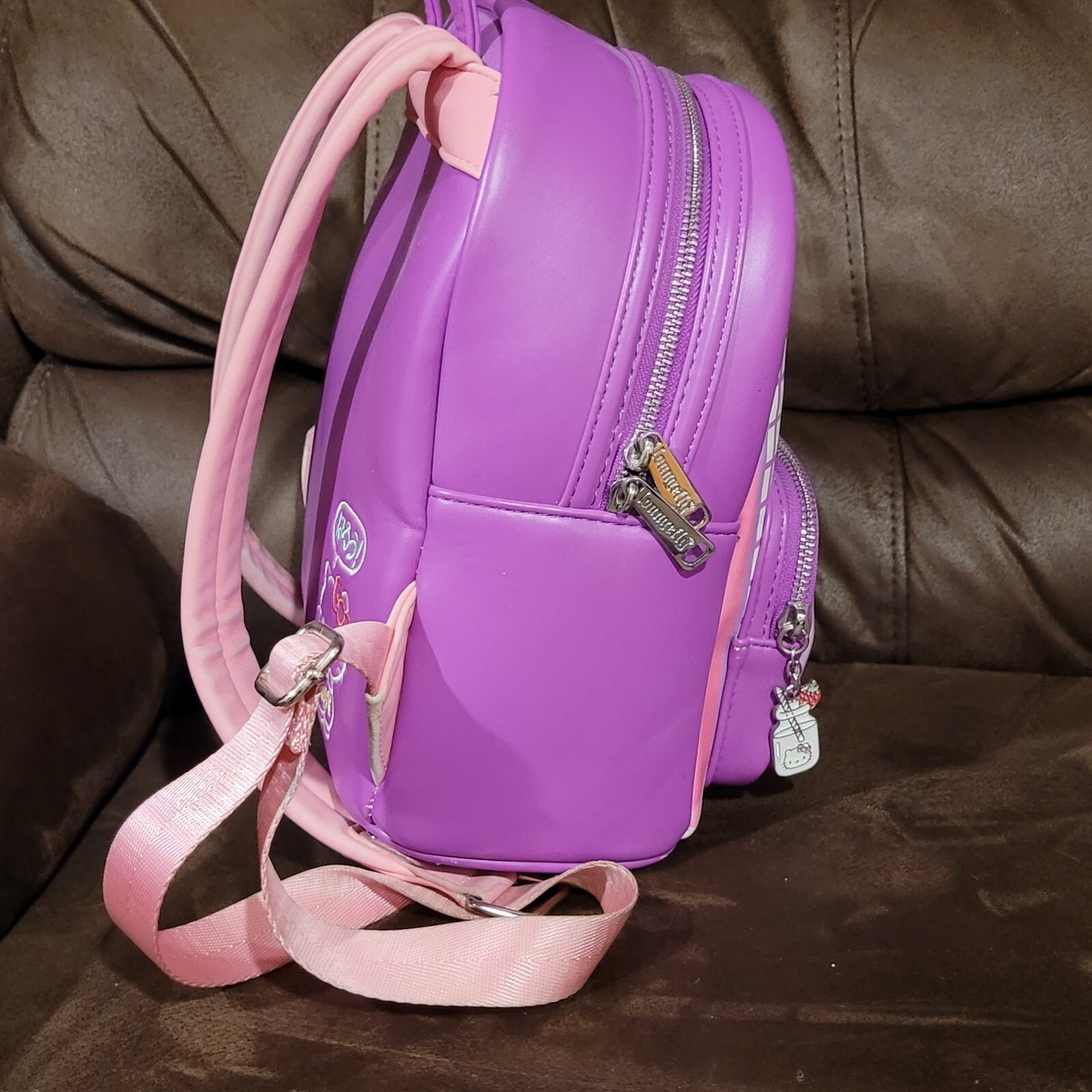 FunKon 2021 Summer Exclusive Loungefly Sanrio Hello Kitty Kawaii Mini Backpack Hello Kitty Sanrio Loungefly FunKon 2021 Summer Exclusive  main image 2