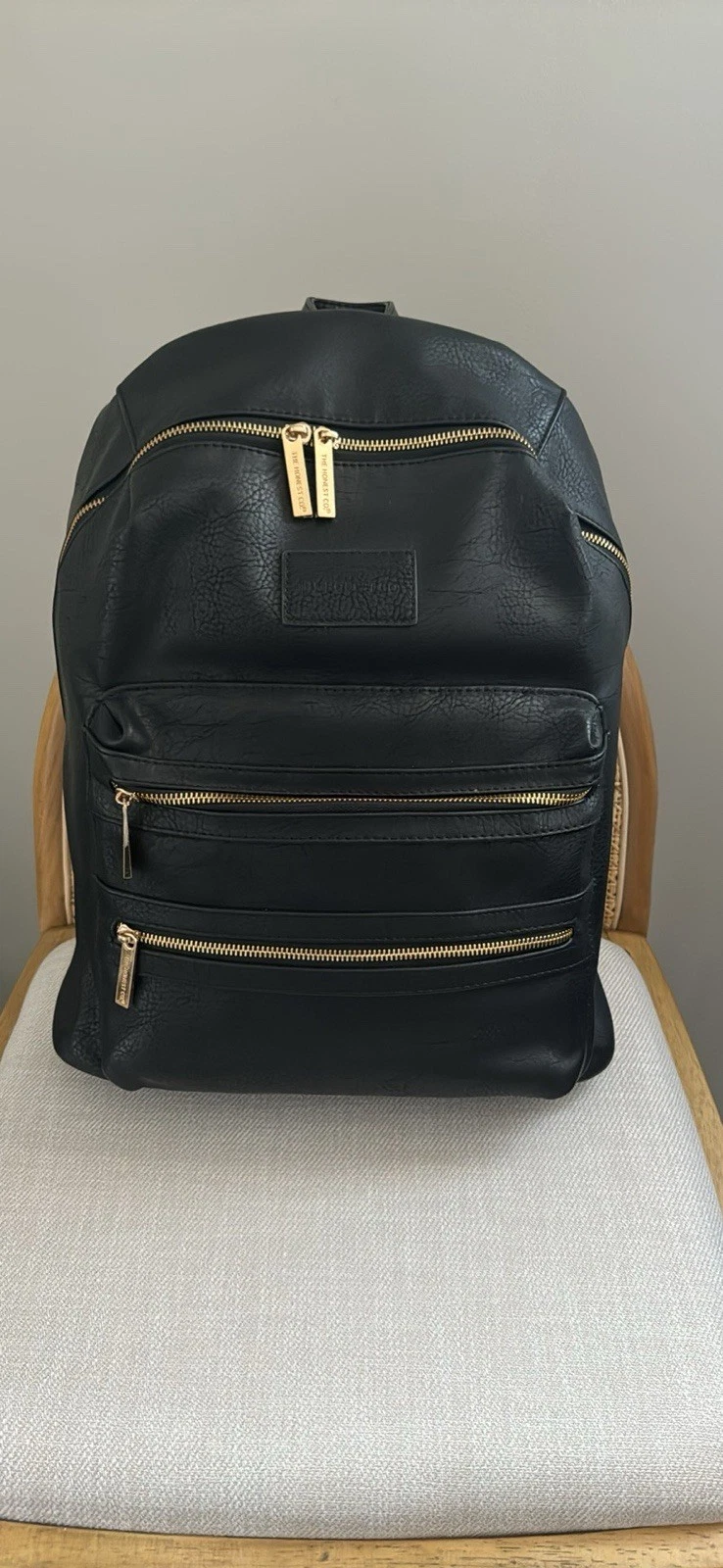 The Honest Company City Backpack, Black Diaper Bag