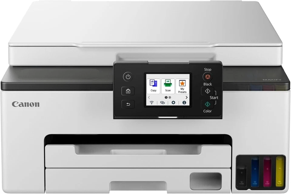 MAXIFY GX1050 Colour Inkjet Printer Wi-Fi Auto-Duplex A3 - Image 2 of 4