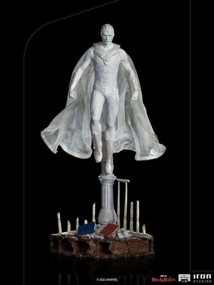 iron studios wandavision white vision actionfigur 1/10 in resin 33 cm