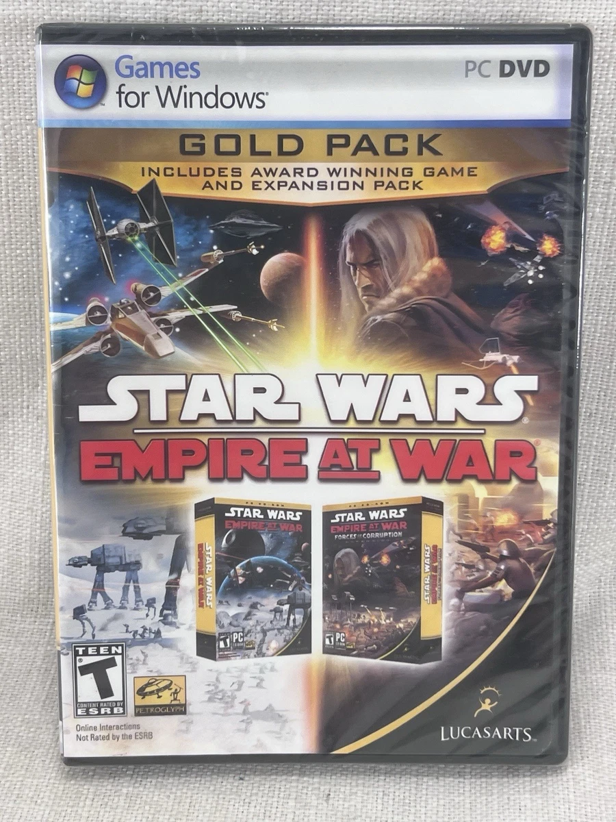 STAR WARS Empire at War-Gold Pack Video Games for sale | eBay
