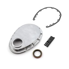 Chevy Sbc 350 Aluminum Timing Chain Cover Polished Wgasket Seal Bolts Chevy Sbc 350 Aluminum Timing Chain Cover Polished Wgasket Seal Bolts