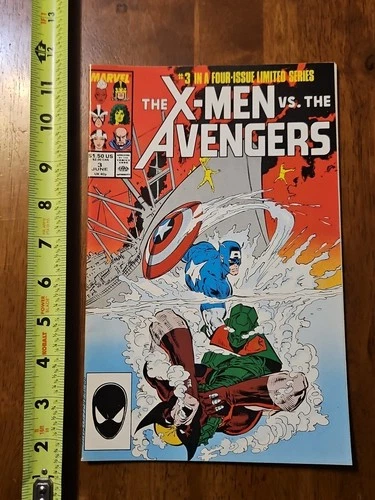 VINTAGE MARVEL COMIC X MEN AVENGER #3 1987