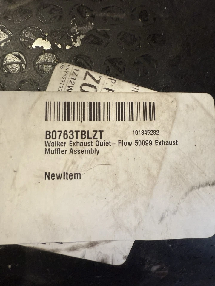 Walker Quiet-Flow Muffler 50099 With Defect *SELLING FOR PARTS *SOLD AS IS *READ - Image 4 of 4