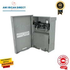 DiversiTech Pull Out Disconnect Switch DDS-60U 60 Amp Non Fusible G35-618