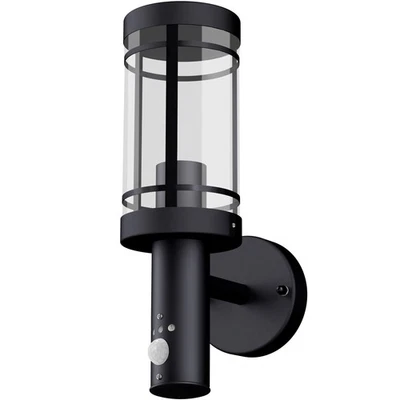 SSC-LUXON MOVI Lampada da parete con rilevatore di movimento IP44 lampada da esterno per lampada da facciata E27