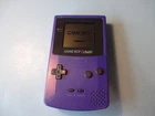 Nintendo Game Boy Color Grape Purple Handheld System FREE Ship!