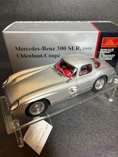 CMC 1/18 Mercedes-Benz 300 SLR 1955 Uhlenhaut Coupe Silver Red Interior
