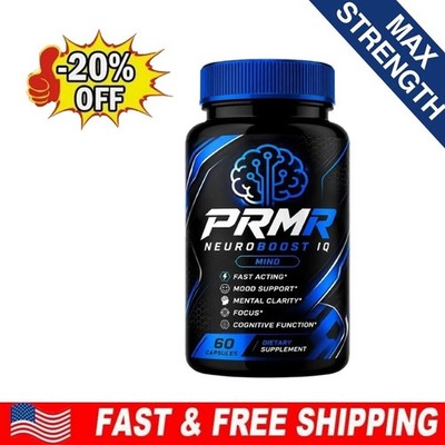 Neuro Boost IQ Capsules, Max Strength, Neuro Boost IQ for Clarity and Health