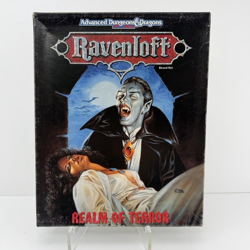 Ravenloft Realm Of Terror Boxed Set Advanced Dungeons & Dragons 1990 TSR 1053