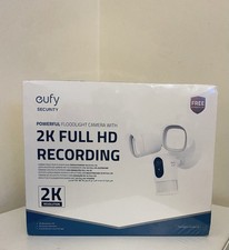 Eufy Security Floodlight Camera 2K Wired BRAND NEW SEALED 2500 Lumens T8424⁠