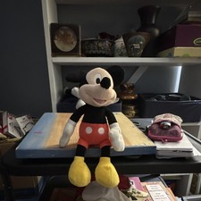 Disney Mickey Mouse Plush Stuffed Animal Small 6-14 in Red Shorts Yellow Shoes