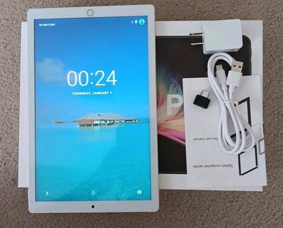 2025 Android 12 10.1 In Tablet 1TB 16G RAM Beige Dual SIM