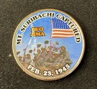 Colorized Kennedy Half Dollar Iwo Jima Mt. Suribachi Captured Free Shipping