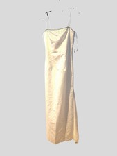 Zum Zum Niki Livas Vintage Style Floor Length Formal Gown Size 2 Back Strings