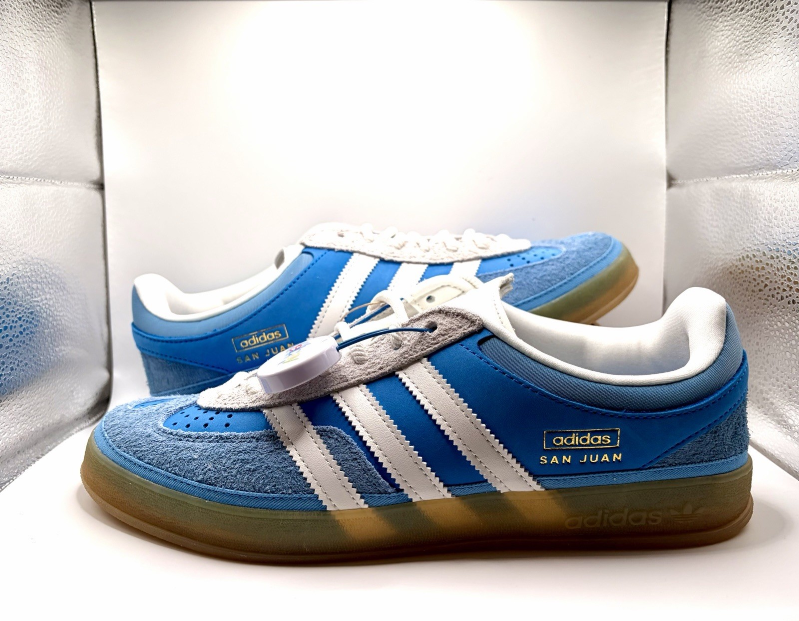 Bad Bunny Adidas Originales Gazelle Interior San Juan Talla 10 Autenticación eBay