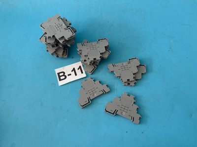 Lot of 20 Phoenix Contact DIKD 1.5 DIN Rail Terminal Blocks   Industrial Grade G