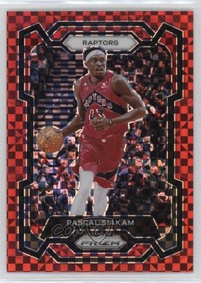 2023-24 Panini Prizm Red Power Prizm 21/75 Pascal Siakam #30 hs9