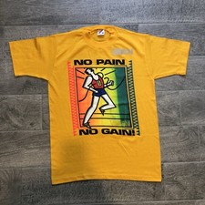 Vintage 90s Single Stitch T-Shirt Jerzees Adults Size M, Fit Like S - USA Made