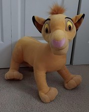 2002 Disney Vintage Lion King Simba 20 Inch Plush