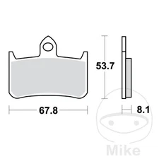 32478-compatibile con HONDA VFR 750 R 100 CV, 74 KW 4CIL. RC30 J BASTIDORES RC30