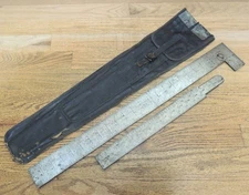 SOUTHINGTON HDWE. Co. THE STANDARD 101 TAKE DOWN RAFTER SQUARE w/POUCH-FRAMING