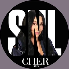 New Cher  SNL  2025 Pose Pin
