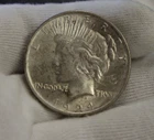 1924 US Peace Silver Dollar $1 Nice AU