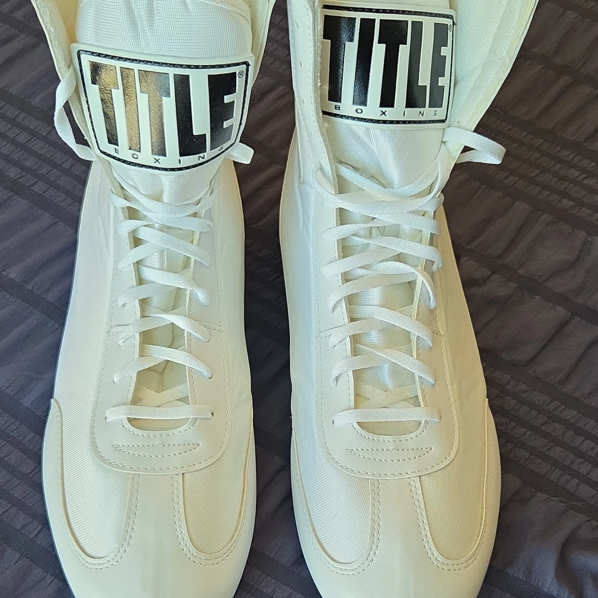 値下げ中！TITLE BOXING ボクシングシューズ ホワイト TITLE Boxing White Boxing Shoes Men's US 12 for Boxing | eBay