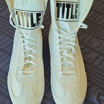 TITLE Boxing White Boxing Shoes Men's US 12 for Boxing | eBay