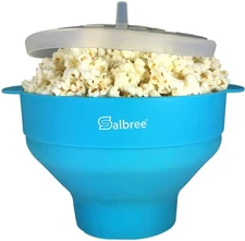 The Original Salbree Microwave Popcorn Popper Machine, Silicone Popcorn Maker...