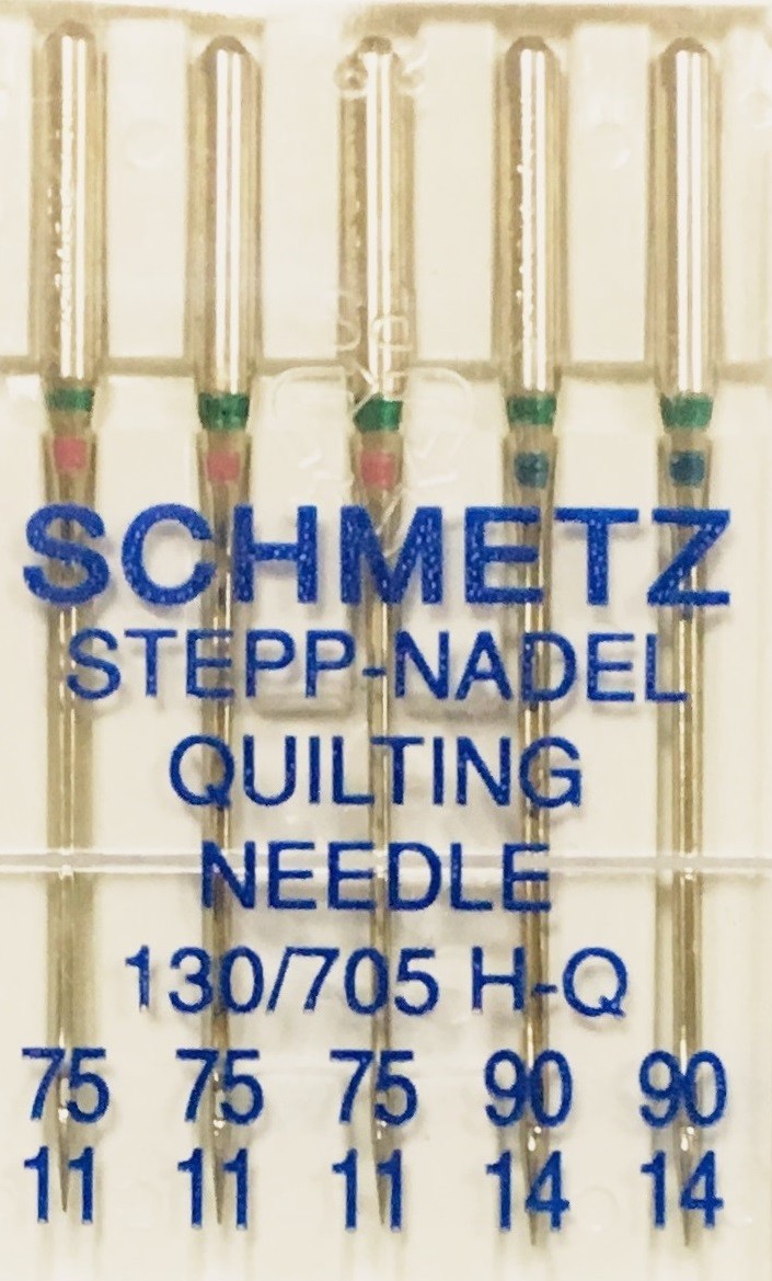 Schmetz Sewing Machine Needles for Quilting 130/705HQ (5 pack pick a