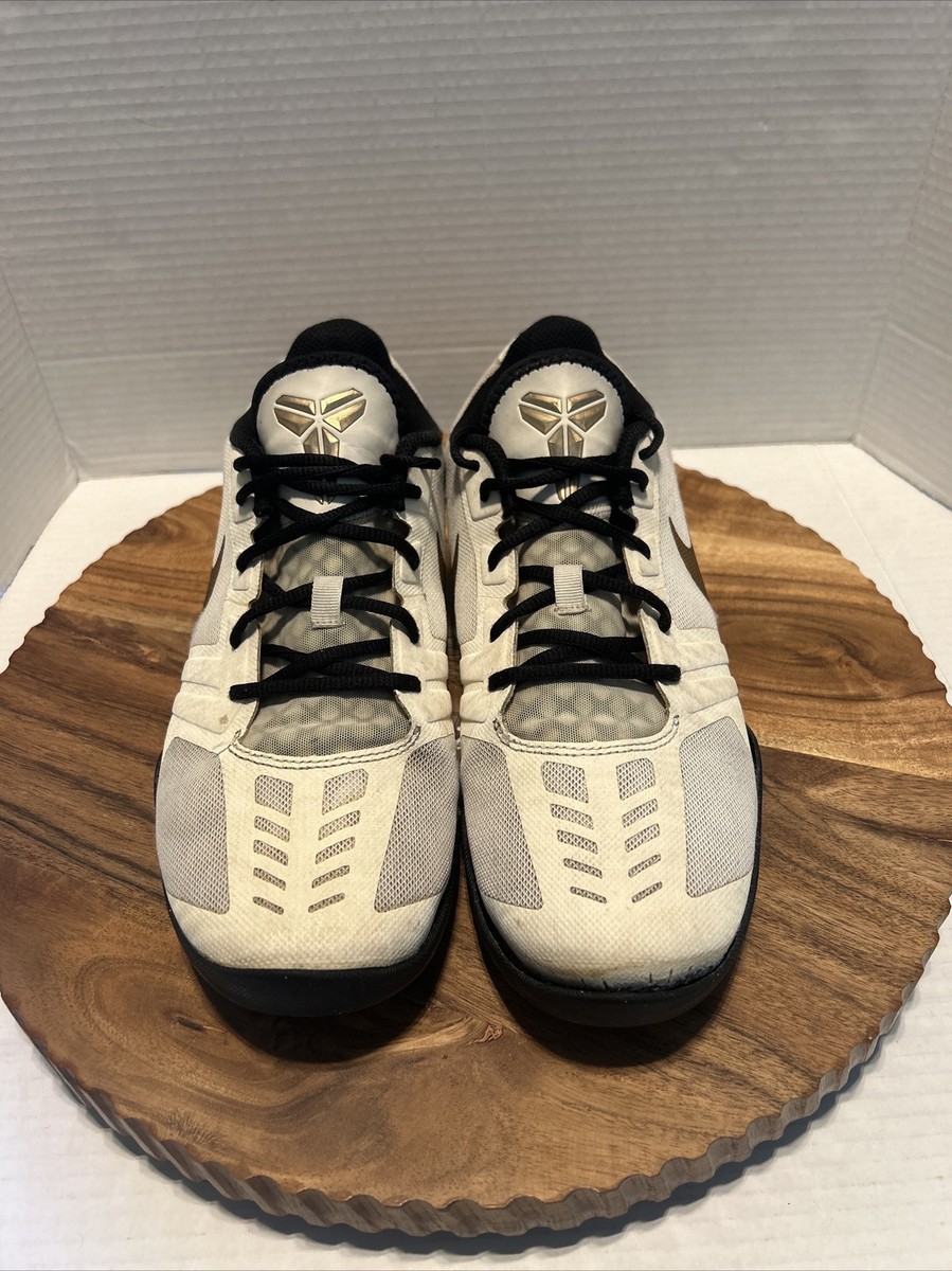 シューズ(男性用) Nike Kobe mentality Nike Kobe Bryant Mentality Mens Sz 10.5 White Metallic Gold