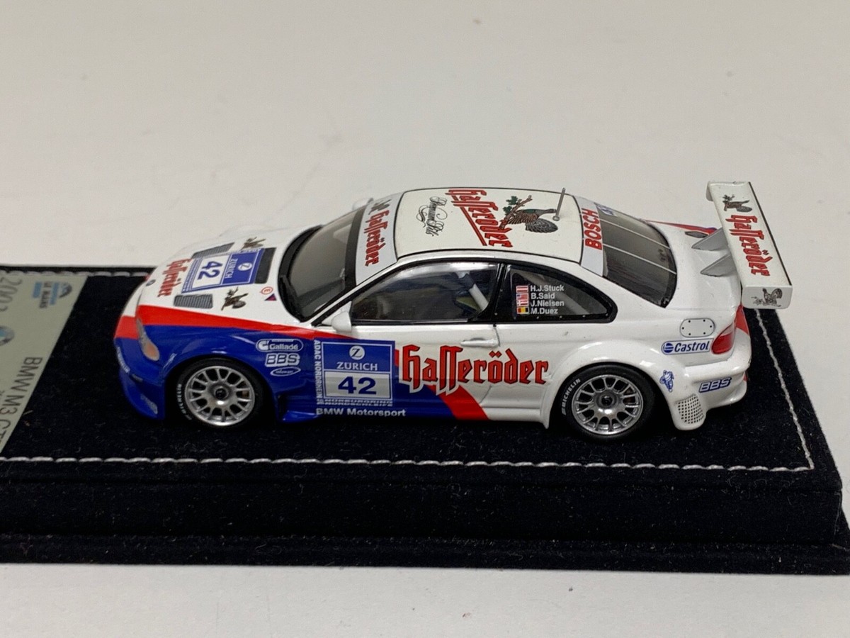 1/43 Minichamps BMW M3 GTR from 2003 24 Hours of Nurburgring