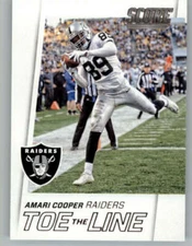 2016 Score Toe the Line #8 Amari Cooper (ref 149925)