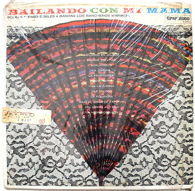 LP- Bailando Con Mi Mama- Bandas Los Rancheros Mariachi- GranDisco K-803 