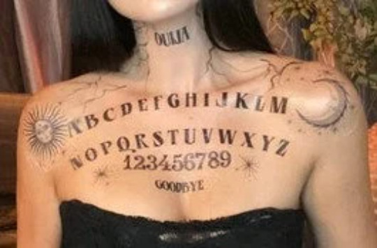 Ouija Board Temporary Tattoos Set – TattooIcon