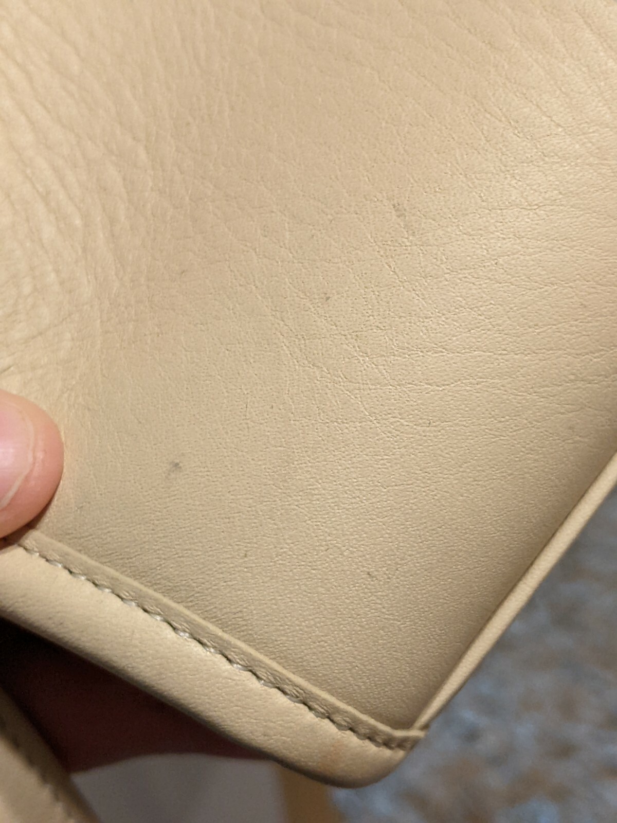 Coach Crossbody Purse White/Cream Gem