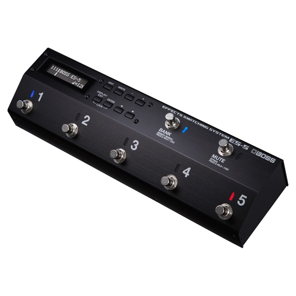 BOSS ES-5 Effetti di Commutazione Sistema 5 Loop Commutatore Nero ‎Es-5 _ Sml