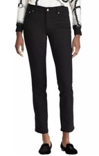 NWT Lauren Ralph Lauren Classic Straight Slimming Fit Womens Jeans Size 10 Black