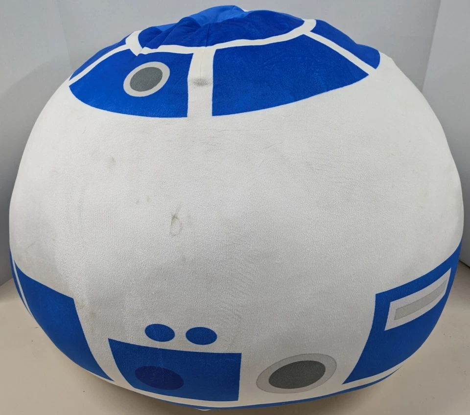 JUMBO Squishmallow Disney Star Wars Blue R2D2 Plush 20 X 18 X 20 - Image 3 of 4