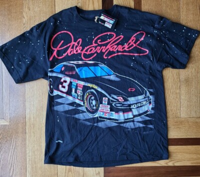 Vintage 90's NUTMEG Dale Earnhardt Sr. #3 NASCAR ''The Intimidator'' T Shirt Sz XL