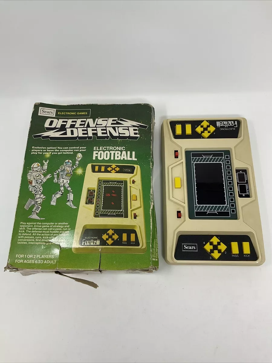 First electronic football game sale