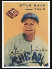 1954 Wilson Franks (1988 JALFCO Reprint) - Stan Hack Chicago Cubs
