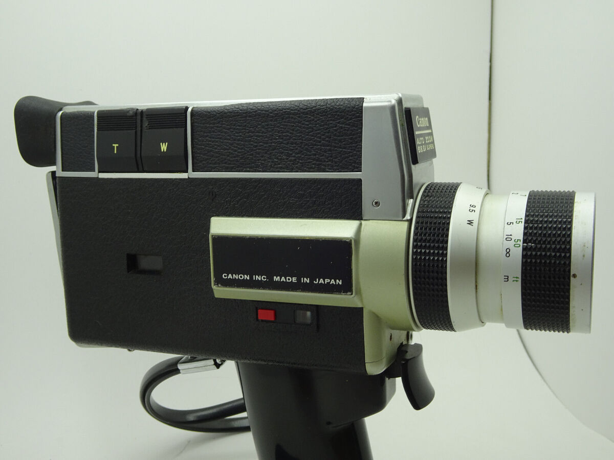 Canon Auto Zoom 518 Super 8 Movie Video Film Camera Tested Canon Auto Zoom 518 Super 8 Movie Video Film Camera Tested