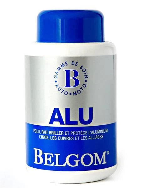 NETTOYANT BELGOM ALU 250ml - rénovateur Aluminium Moto Voiture Quad Harley