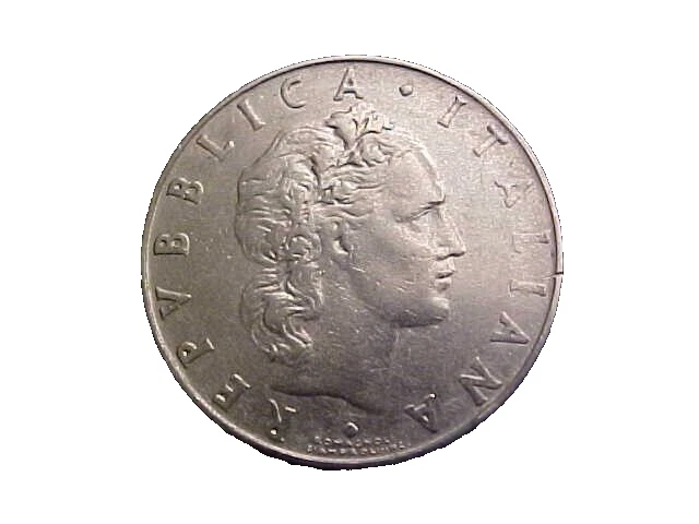 1962 R Italy 50 Lire KM# 95.1 - Very Nice Circ Collector Coin! -c4678xux - Image 2 of 2