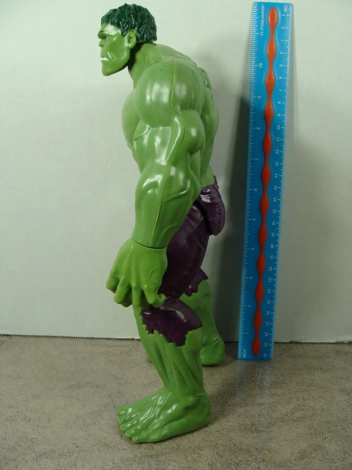Marvel Hasbro The Incredible Hulk Action Figure 2013 Plastic Toy Movable Parts - Image 4 of 4