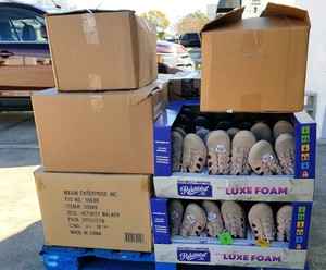 pallets of shoes wholesale